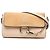 Chloé Mini Borsa a Tracolla Faye in Vitello e Camoscio Marrone con Catena Beige