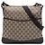 Gucci Beige GG Canvas Crossbody-Tasche