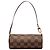 Louis Vuitton Brown Damier Ebene Papillon Pochette Marrone