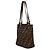 Borsa a tracolla Fendi Brown Zucca Canvas Marrone - vista 2