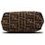Borsa a tracolla Fendi Brown Zucca Canvas Marrone - vista 3
