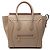 Céline Celine Mini Luggage Tote in pelle di vitello liscia Beige