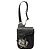 Dior Black Stussy Bee Applique Calfskin Saddle Crossbody Noir