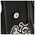 Dior Black Stussy Bee Applique Calfskin Saddle Crossbody Noir - vue 6