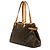 Louis Vuitton Brown Monogram Batignolles Horizontal Marrone - vista 2