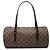 Louis Vuitton Brown Damier Ebene Papillon 30 Marrone