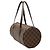 Louis Vuitton Brown Damier Ebene Papillon 30 Marrone - vista 2