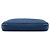 Custodia per laptop Chanel Blue CC Quilted Nylon - vista 3