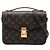 Louis Vuitton Brown Monogram Pochette Metis Marrone