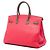 Hermès Pink Tricolor Clemence and Swift Birkin Cascade Retourne 35 Rosa - vista 2