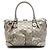Borsa Satchel Gucci Gold Guccissima Sukey D'oro