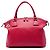 Borsa Dome Gucci Red Large Dollar Calfskin GG Charm Rosso