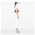Borsa a spalla Miu Miu Orange Matelasse Nappa Lux Charm - vista 6