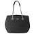 Prada Black Impuntu Tessuto Open Convertible Tote Schwarz