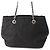 Prada Black Impuntu Tessuto Open Convertible Tote Schwarz - Ansicht 2