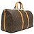 Louis Vuitton Brown Monogram Keepall Bandouliere 50 Marrone - vista 2
