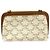 Céline Clutch com corrente Celine Triomphe em tela revestida branca Branco - vista 2