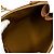 Céline Clutch com corrente Celine Triomphe em tela revestida branca Branco - vista 3