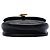 Saint Laurent Borsa a Tracolla Kaia Small in Pelle Nera con Monogramma Nero - vista 3