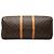 Louis Vuitton Brown Monogram Keepall 55 Marrone - vista 3