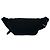 Borsa a cintura Balenciaga in nylon nero con logo Wheel - vista 2
