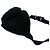 Borsa a cintura Balenciaga in nylon nero con logo Wheel - vista 8