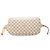 Louis Vuitton White Damier Azur Neverfull MM Bianco - vista 3