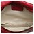 Borsa cintura Gucci Red Small in pelle di vitello grana grossa con logo Web Rosso - vista 4