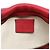 Borsa cintura Gucci Red Small in pelle di vitello grana grossa con logo Web Rosso - vista 5