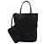 Fendi Tote aus schwarzem Zucchino-Canvas - Ansicht 5