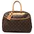Louis Vuitton Brown Monogram Deauville Marrone