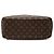 Louis Vuitton Brown Monogram Deauville Marrone - vista 3