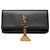 Clutch Cassandre con nappina in pelle di vitello liscia nera Saint Laurent Nero