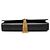 Clutch Cassandre con nappina in pelle di vitello liscia nera Saint Laurent Nero - vista 3