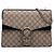 Borsa a tracolla Gucci Dionysus Medium GG Supreme Beige