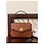 Mini borsa in pelle matelassé Chanel Rare Marrone - vista 2
