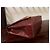 Chanel Classic Flap Bag Medium Burgundy aus gestepptem Lammleder Bordeaux - Ansicht 7