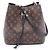 Néonoé Borsa a tracolla Louis Vuitton NeoNoe Monogram Noir Marrone Nero
