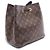 Néonoé Borsa a tracolla Louis Vuitton NeoNoe Monogram Noir Marrone Nero - vista 2