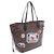 Borsa Tote Louis Vuitton Neverfull MM My LV World Tour Marrone Multicolore - vista 2