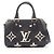 Borsa a mano 2-Way Louis Vuitton Nano Speedy Nero Multicolore Beige
