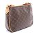 Borsa a tracolla Louis Vuitton Hudson GM Monogram Marrone - vista 2
