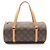 Borsa a mano Louis Vuitton Papillon 26 Monogram Marrone