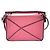 Borsa a tracolla Loewe Mini Puzzle Bag in rosa - vista 3