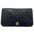 Borsa a tracolla Chanel Matelassé 23 Nero - vista 2