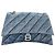 Borsa a tracolla Balenciaga Crush Blu