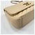 Chanel Schultertasche mit diagonalem Steppmuster Beige - Ansicht 8