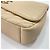 Chanel Schultertasche mit diagonalem Steppmuster Beige - Ansicht 9
