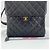 Borsa a tracolla Chanel Matelassé Nero - vista 4