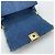 Borsa a tracolla Chanel Boy Medium in blu - vista 12